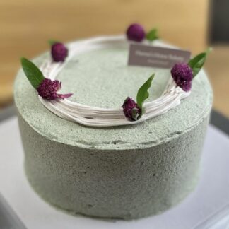 쑥팥 케이크(Mugwort Redbean Cake) Pick Your Size